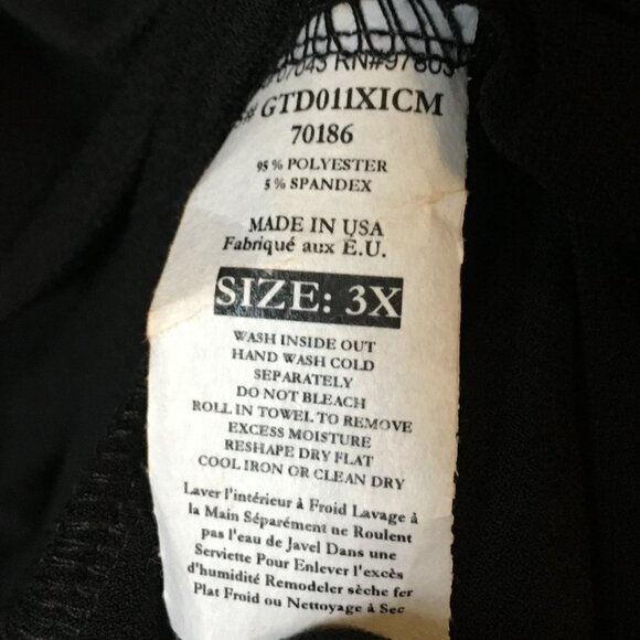 Green Envelope USA Made Witchy Black Bell Sleeve Top - Picture 11 of 16